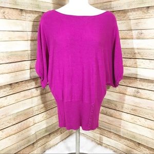 NWOT Lane Bryant fuchsia pink sweater